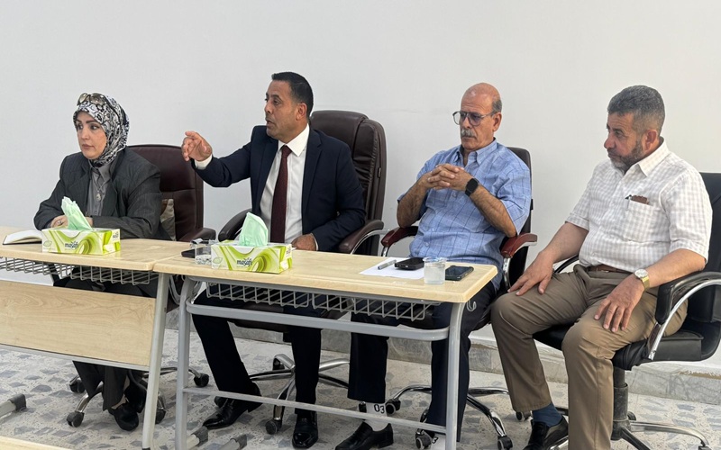 عميد كلية التربية الأساسية يعقد اجتماعاً مع الكادر التدريسي استعداداً لاستقبال العام الدراسي الجديد 2025-2026